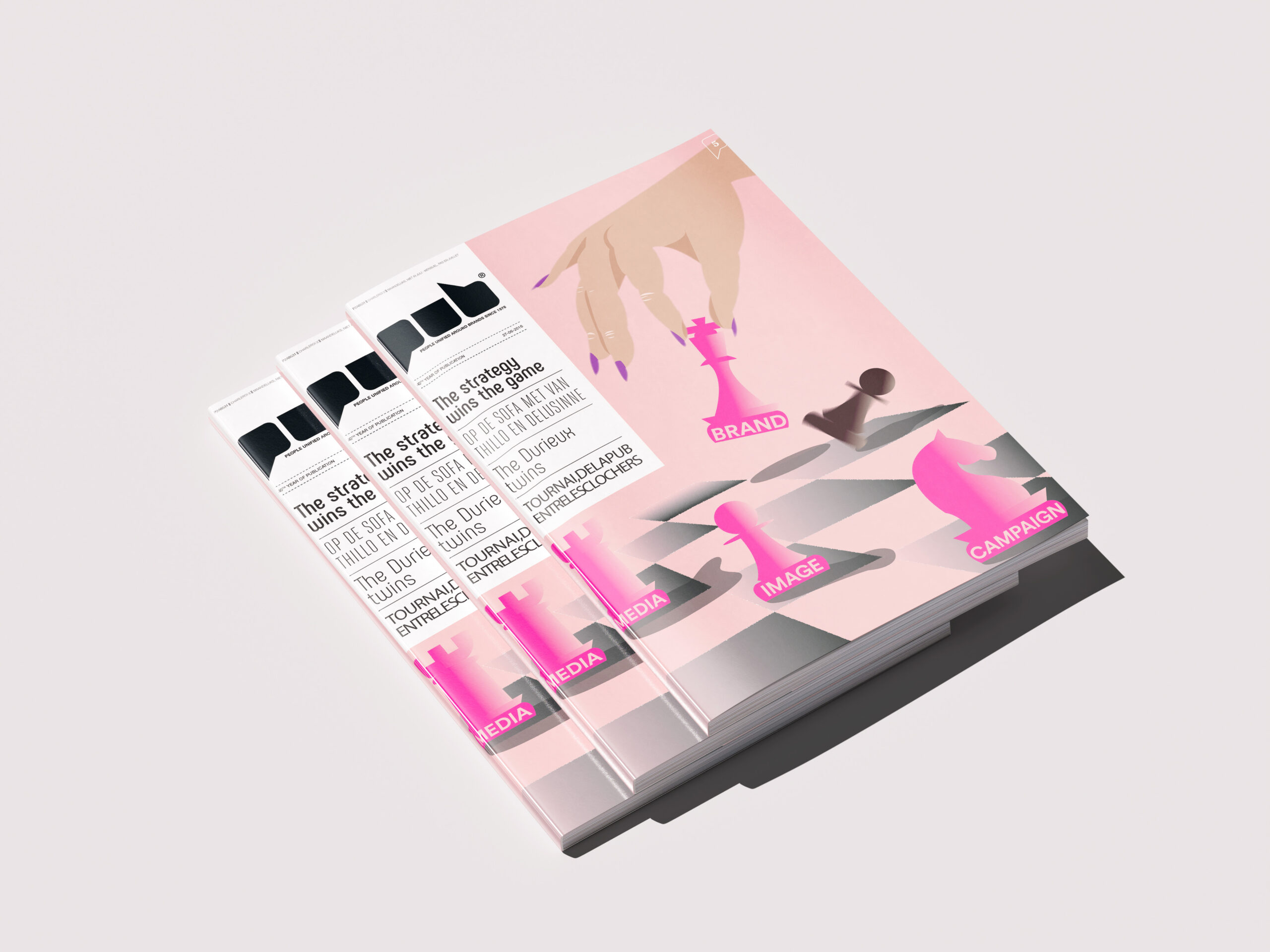 Mockup magazines
